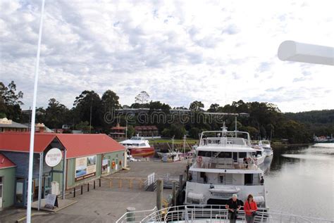 Gordon River Cruises Strahan Tasmania Editorial Image Image Of