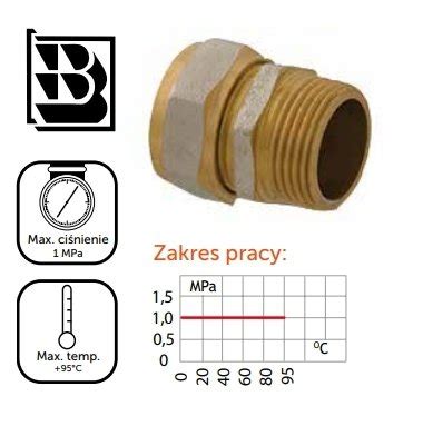 Złączka PEX skręcana 20X3 4 gz złączki mosiężne pex al pex skręcane