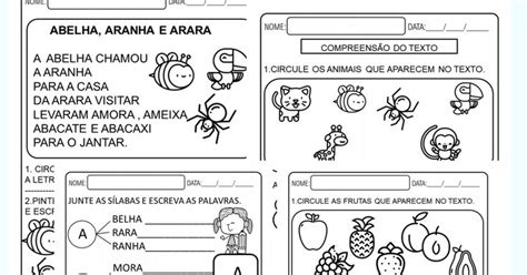 TEXTO 01 ABELHA ARANHA E ARARA Pdf Google Drive In 2024