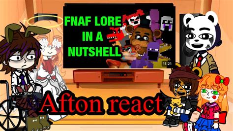 Aftons React To Fnaf Lore In A Nutshell Gacha YouTube