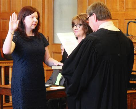 Magistrate Stephanie Hayden sworn-in - The Xenia Gazette