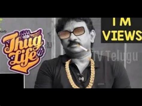 Rgv Unseen Thug Life Compilation Ram Gopal Varma Funny Moments