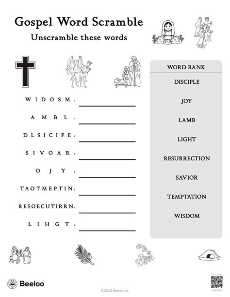 Free Printable New Testament Word Search Word Search Maker