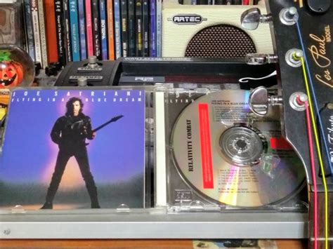 Joe Satriani Flying In A Blue Dream Cd Photo Metal Kingdom