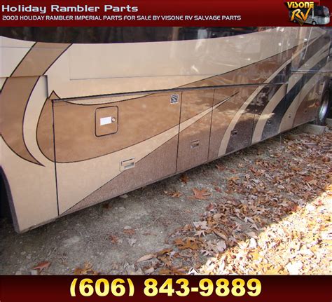 Rv Exterior Body Panels 2003 Holiday Rambler Imperial Parts For Sale By Visone Rv Salvage Parts