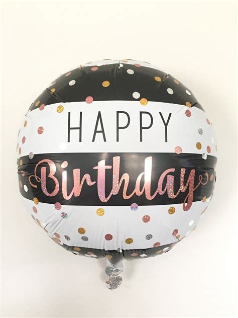 Happy Birthday Balloons | Rose Gold Birthday Party Decor | Kate Spade ...