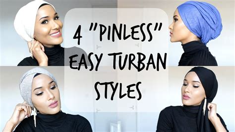 Easy Turban Styles No Pins Used Youtube