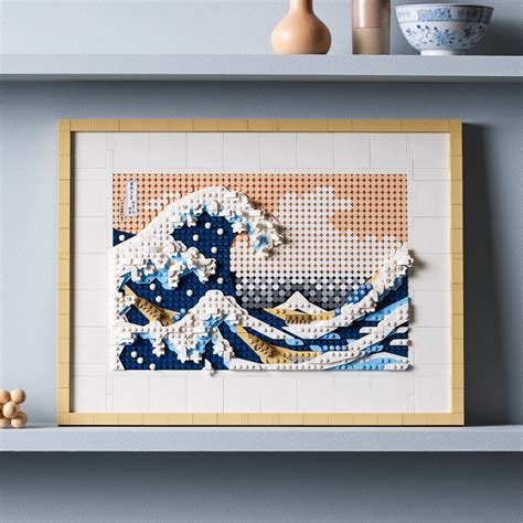 Brickfinder Lego Art The Great Wave