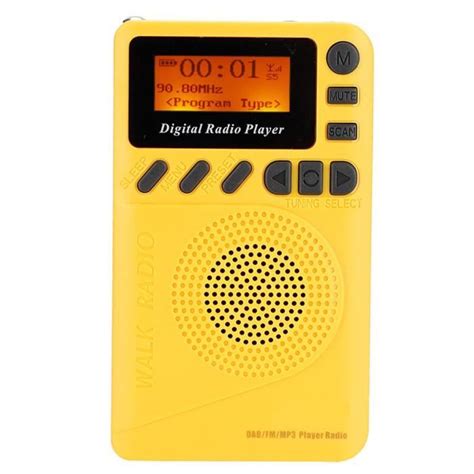 Salalis Radio Num Rique Dab Mini Radio Num Rique De Poche Dab Fm