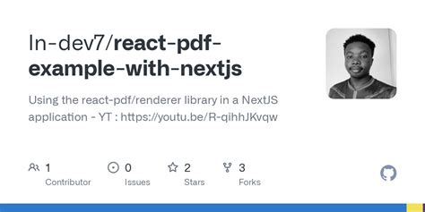 React Pdf Example With Nextjs Src App Page Tsx At Master Ln Dev