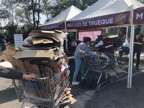 Mercado de Trueque y Reciclatrón evitan la emisión de mil 703 toneladas