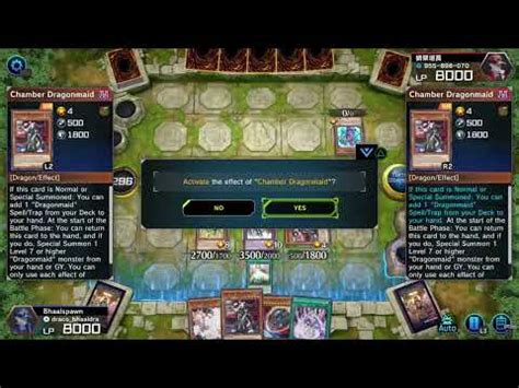 Yu Gi Oh Master Duel Using Dragonmaids Uwu Youtube