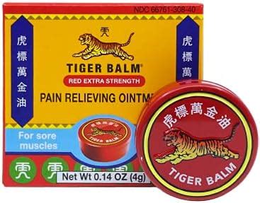 Tiger Balm Pain Relieving Red Extra Strength G Travel Size Relief