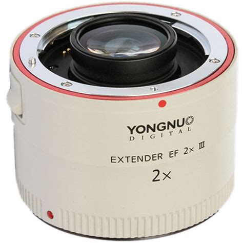 Yongnuo Extender EF 2X III Teleconverter YN 2 0X III B H Photo