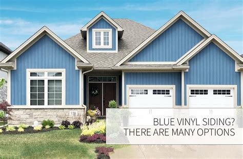 Blue Vinyl Siding There Are Many Options Kaycan