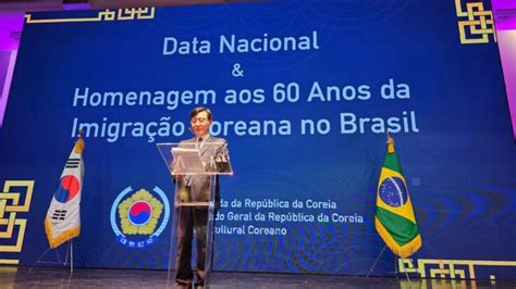 Embaixada Da Coreia Do Sul Celebra Data Nacional Homenagem Aos 60