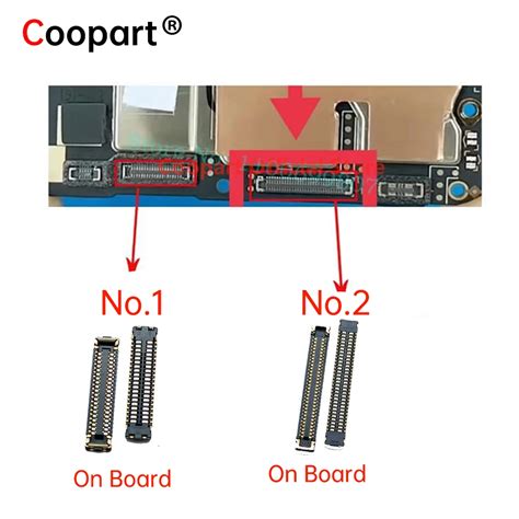 Pcs For Oppo Realme Lcd Display Fpc Connector Plug Motherboard Pin