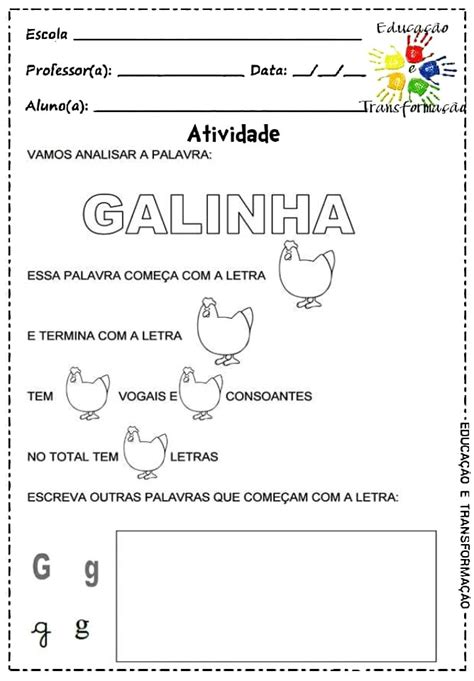 Atividade Parlenda A Galinha Do Vizinho Atividades Alzira The Best