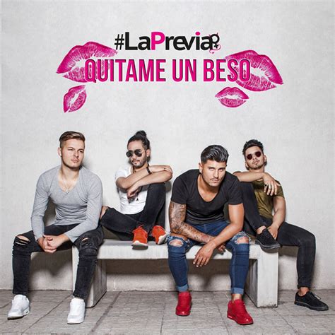 Car Tula Frontal De Laprevia Quitame Un Beso Cd Single Portada