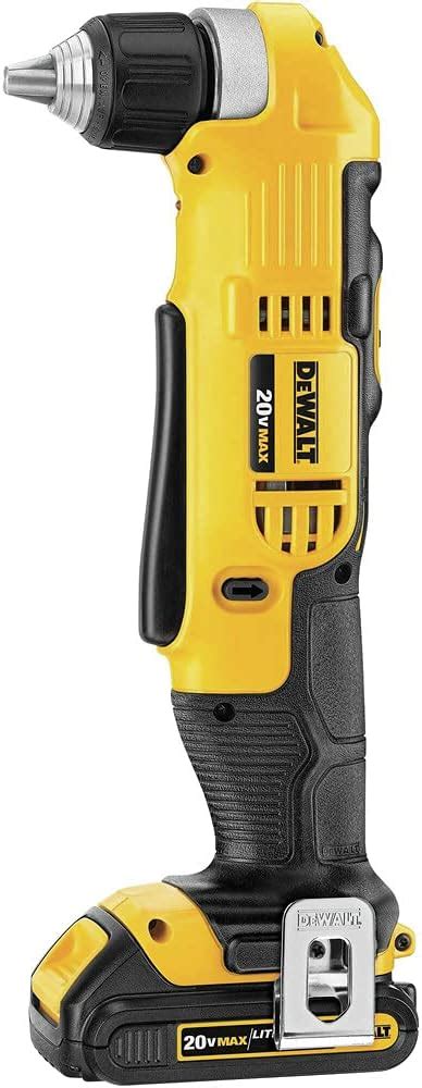 Dewalt V Max Right Angle Cordless Drill Driver Kit Dcd C Review