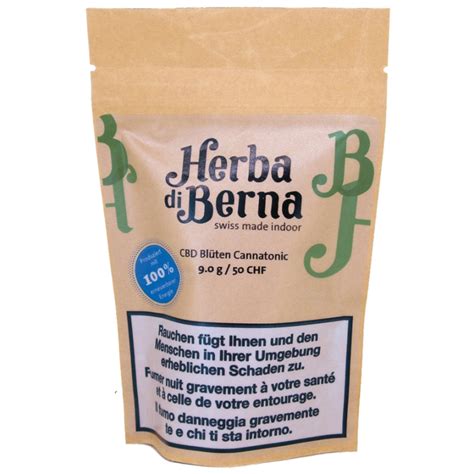 Herba Di Berna Cannatonic Indoor Cbd Hanfbl Ten Online Kaufen