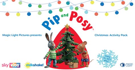 Get into the festive spirit with this Pip & Posy Christmas Activities ...