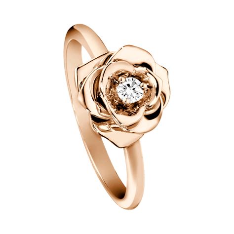 Piaget Rose Gold Diamond Ring G34UR400