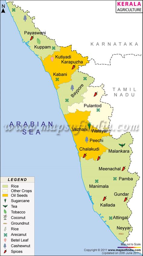 Kerala Airport Map