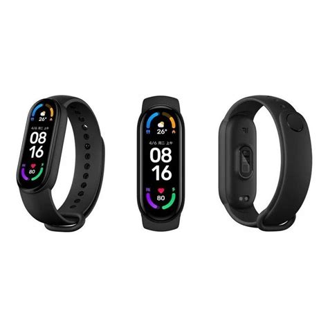 Rel Gio Smartwatch Xiaomi Mi Band Bluetooth Black