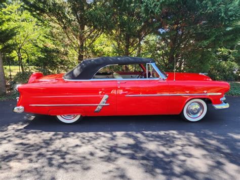 1953 Ford Sunliner Restored Convertible For Sale Hotrodhotline