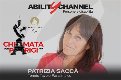 Patrizia Saccà si racconta a Chiamata per Parigi 2024