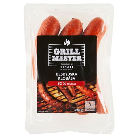 Beskydská klobása Tesco Grill Master levně Kupi cz