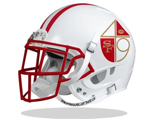 49er concept helmet by Humberto Lopez at Coroflot.com