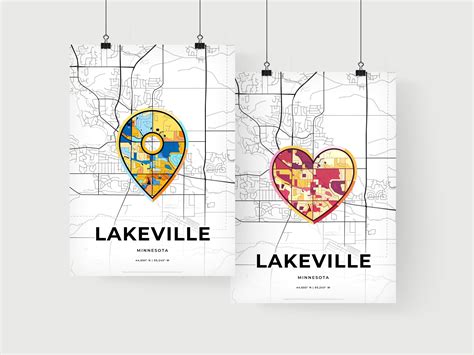 Lakeville Map Artofit