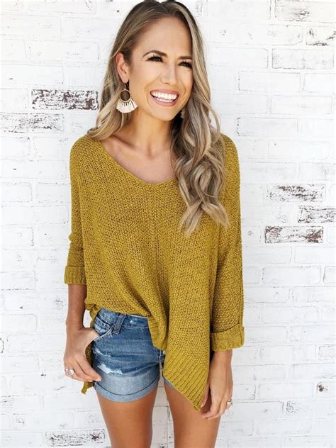 Sawyer Mustard Cool Outfits Mustard Sweater Fashion