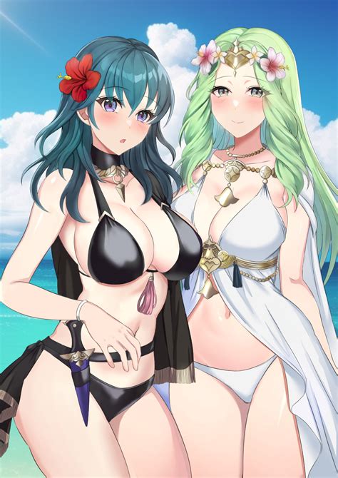 Hentai Busty Girls Alluring Alternate Costume Bare Shoulders