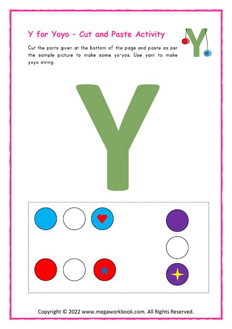 Free Letter Y Worksheets For Preschool ⋆ The Hollydog Blog