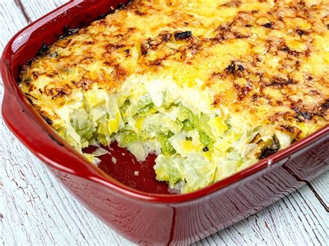 Gratin De Ravioles Aux Poireaux Au Thermomix Cookomix