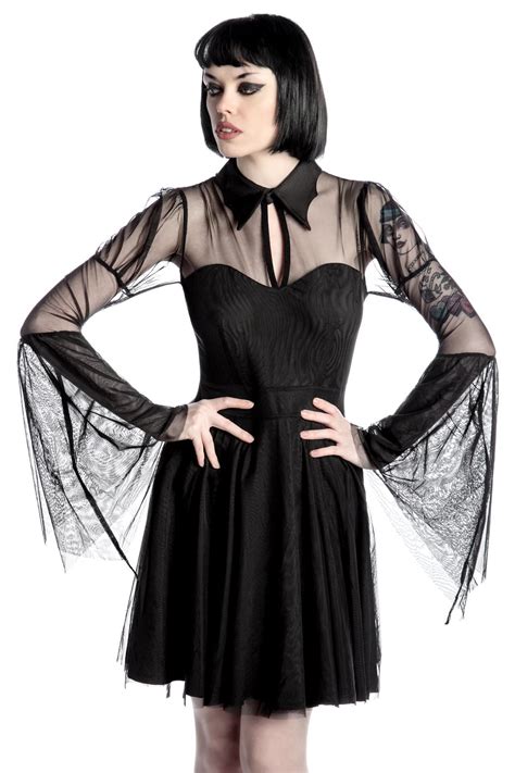 Bound By Blood Chiffon Dress Gothic Dress Killstar