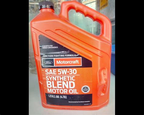 5w-30 motorcraft motor yağı 4,73 lt
