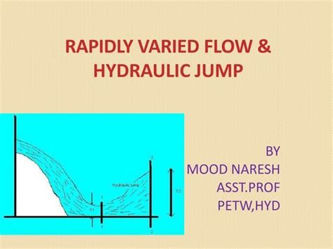 gradually varied flow