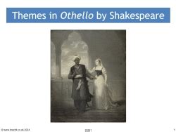 Themes in Othello I Shakespeare I KS4-5 English I Teachit