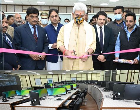 Lt Governor Inaugurates Integrated Command Control Centre Under