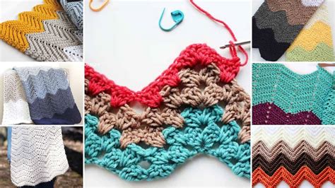 Of The Best Wavy Chevron Crochet Patterns Easy Crochet