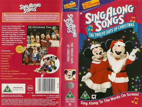 Sing Along Songs The Twelve Days Of Christmas Amazon Co Uk Dvd