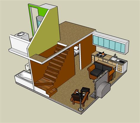 Google Sketchup 3D Tiny House Designs - Tiny House Blog