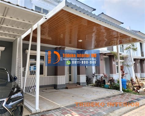 Atap Kanopi Carport 0811800946 Kanopi Kaca Tempered 1