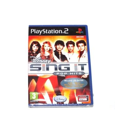 Juego Playstation Disney Sing It Pop Hits Nuevo