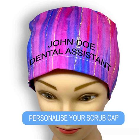 Custom Scrub Caps Personalised Scrub Hats Embroidered Scrub Etsy