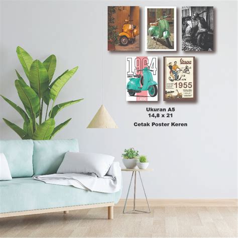 jual cetak poster foto murah ukuran  shopee indonesia